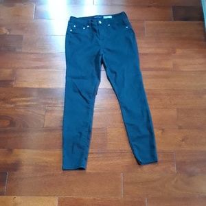 Aeropostale dark green skinny jeggings